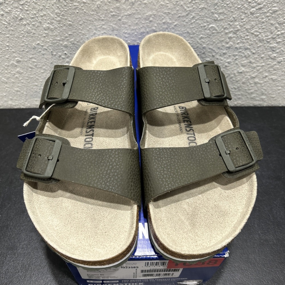 Birkenstock Arizona Birko-Flor Green EU 42 US L11 M9 Mens - Picture 2 of 9